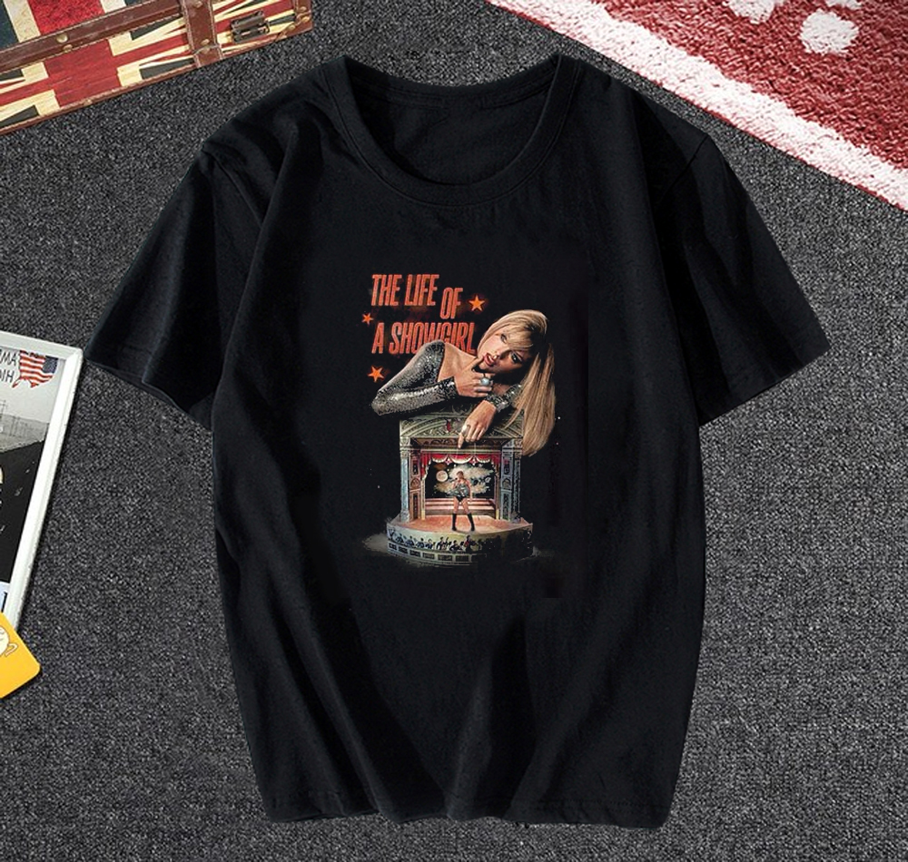Taylor Swift The Life Of A Showgirl Unisex T Shirt