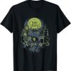 The Haunted Mansion Halloween Haunted Montage Retro Poster T-Shirt