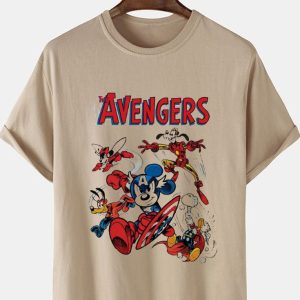 What If Mickey And Friends Became The Avengers T Shirt